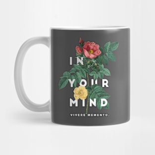 Flowers and leaves photographic Mug